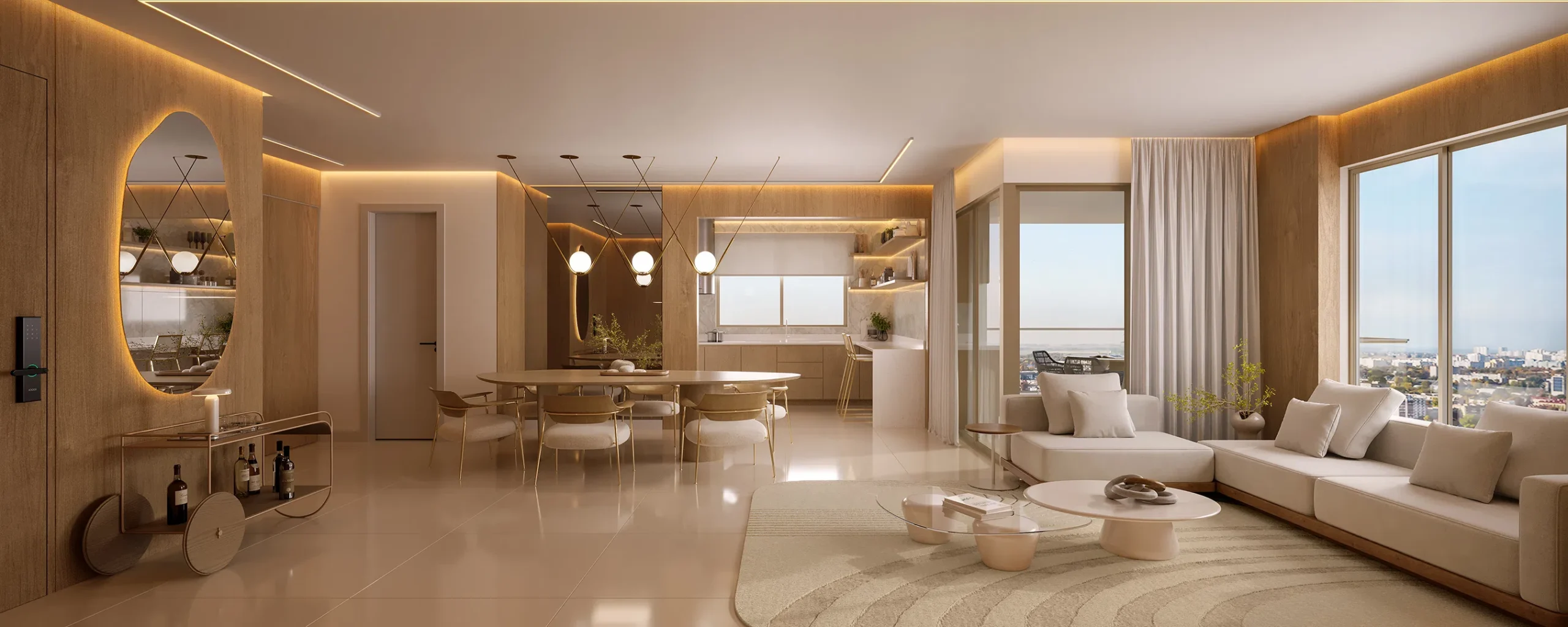 Apartamento com 3 suítes e 139 m² privativos no Residencial Solaris em Meia Praia, Itapema — foto 1