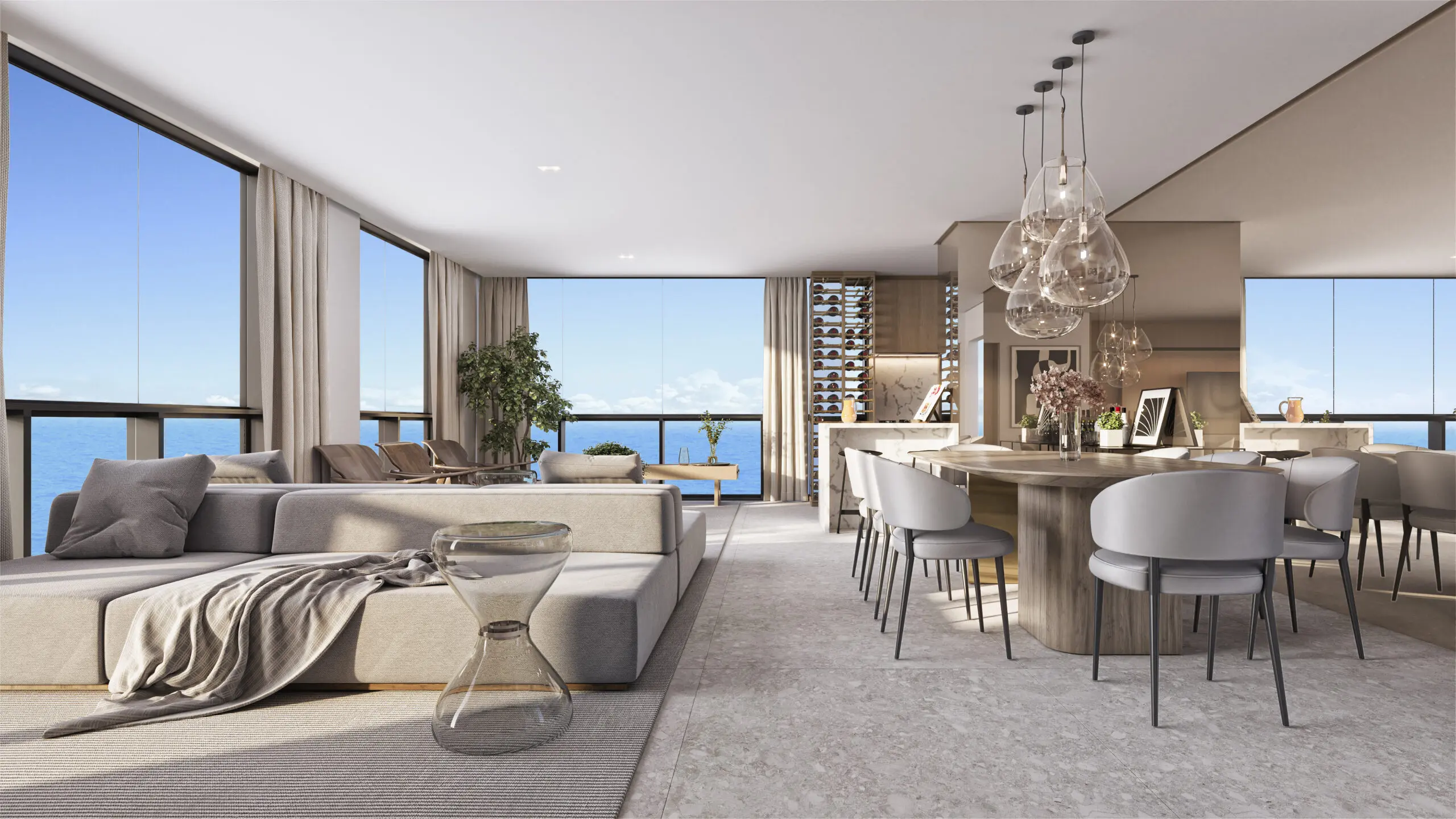 Apartamento Escalonado com Terraço e 4 Suítes – Residencial Mares do Sul — foto 1