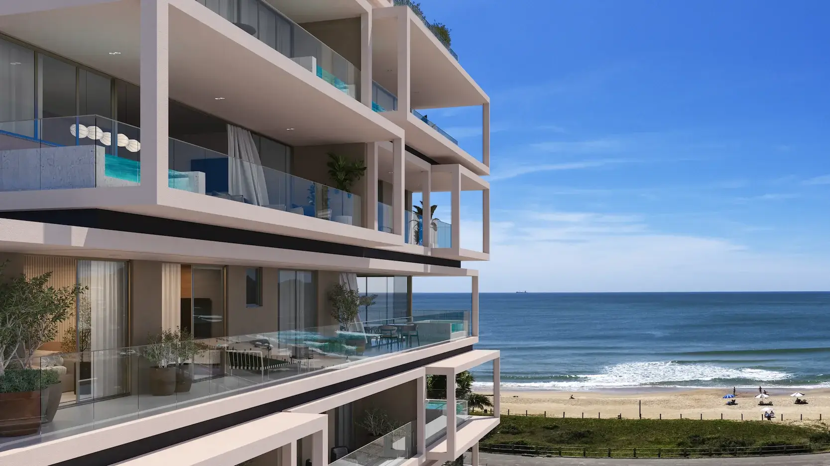 Duplex Apartment with Sea Views in a Small Development in Praia Brava — photo 1